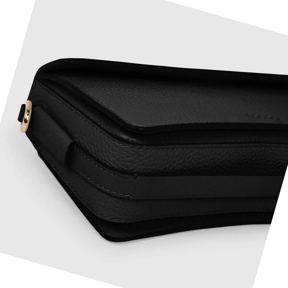 Ecco TEXTUREBLOCK PINCH COMPACT Skulderveske Dame Svarte | NO 385KOR